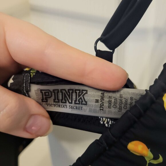 PINK Black with Citrus Swim Set - Picture 2 of 4